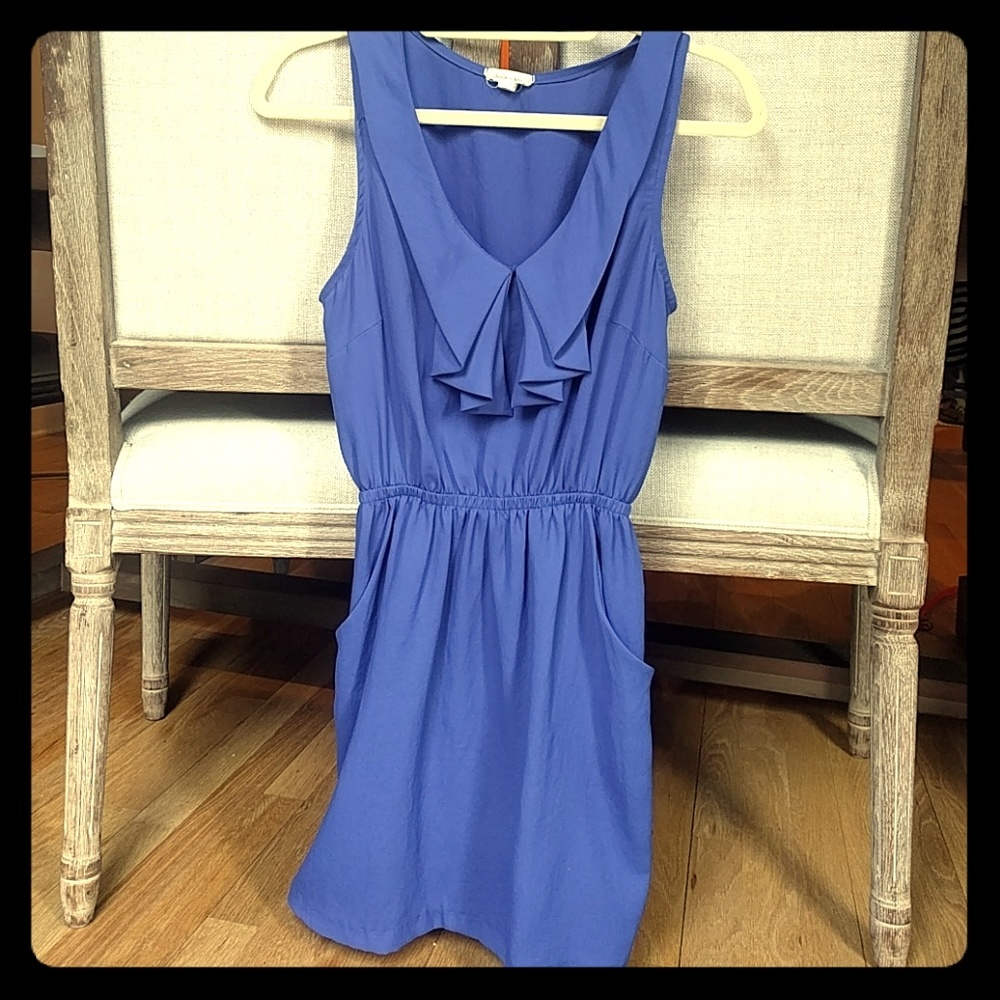 silence + noise Blue Dress